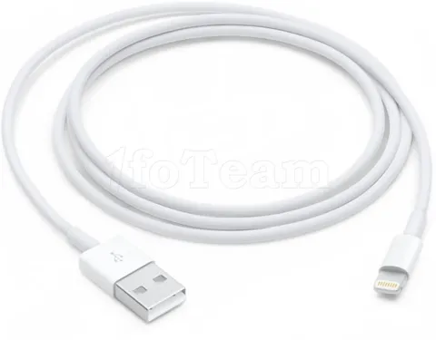 Photo de Cable Apple Lightning 1m (Blanc)