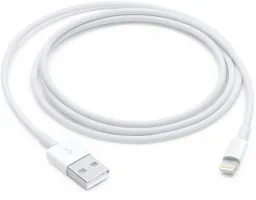 Photo de Cable Apple Lightning 1m (Blanc)