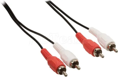 Photo de Cable Audio 2 x RCA vers 2 x RCA Valueline 3m M/M