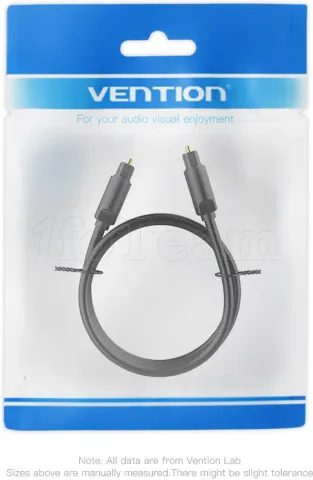Photo de Cable Audio Optique Vention 2m (noir)