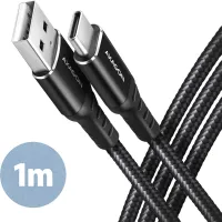 Photo de Câble Axagon USB Type A - Type C M/M 1m (Noir)