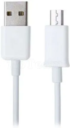 Photo de Cable D2 Diffusion USB 2.0 type A - Micro B M/M 1m ( Blanc)