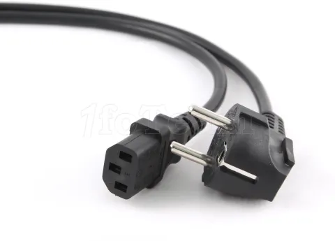 Photo de Cable d'alimentation C13 Gembird 1,8m (Noir)