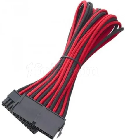 Photo de Câble d'alimentation tressé ATX 8 pins BitFenix - 45cm (Rouge)