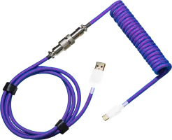 Photo de CM Coiled Cable Bleu/Violet