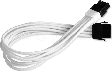 Photo de Câble d'extension (Rallonge) Xigmatek iCable CPU - 1x EPS 12V 8 pins (Blanc)