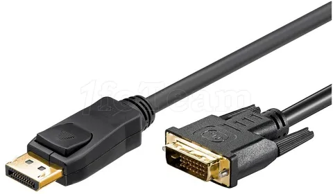 Photo de Cable DisplayPort 1.1 vers DVI-D 1,8m (Noir)