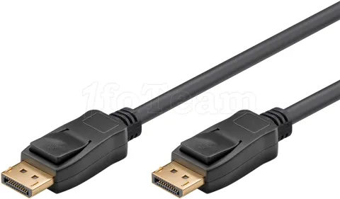 Photo de Câble DisplayPort 1.2 Goobay 1m M/M (Noir)