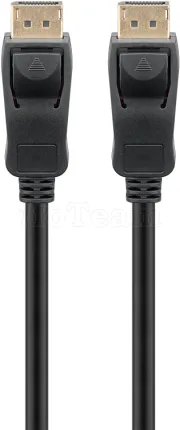 Photo de Câble DisplayPort 1.2 Goobay 1m M/M (Noir)