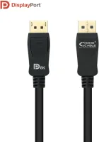 Photo de Câble DisplayPort 1.4 Nanocable 0.5m M/M (Noir)