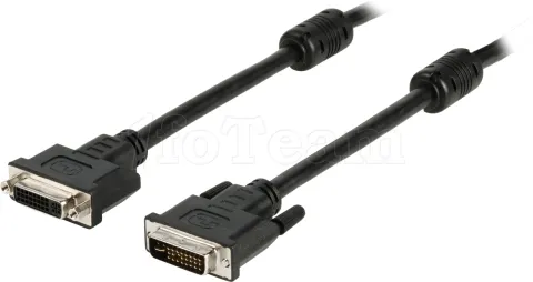 Photo de Cable DVI-I M/F 3m [24+5 pins] (rallonge)