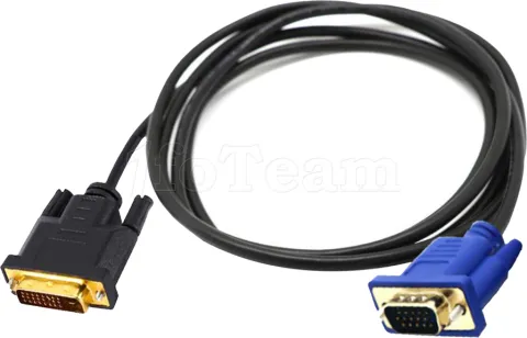 Photo de Cable DVI-I vers VGA M/M 1,8m (Noir)