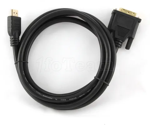 Photo de Cable Gembird HDMI vers DVI-D 1,8m M/M