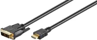 Photo de Cable Goobay DVI-D vers HDMI 2m M/M (Noir)