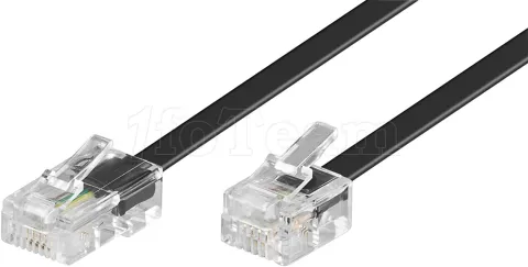 Photo de Câble Goobay RJ11 vers RJ45 - 3m (Noir)