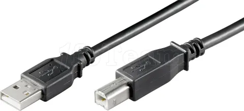 Photo de Cable Goobay USB 2.0 type A - B M/M 1,80m (Noir)