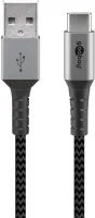 Photo de Cable Goobay USB 2.0 type A - C M/M 50cm (Noir)