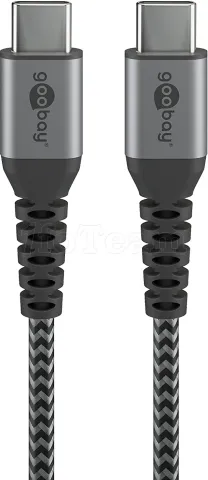 Photo de Cable Goobay USB 2.0 Type C MM 50cm (Noir)