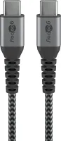Photo de Cable Goobay USB 2.0 Type C MM 50cm (Noir)