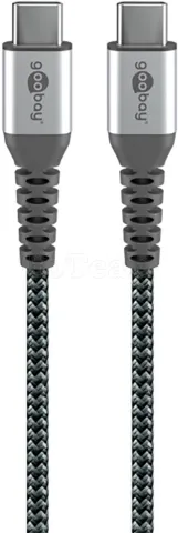 Photo de Cable Goobay USB-C M/M 0.15m 60W (Noir)