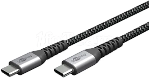 Photo de Cable Goobay USB-C M/M 0.15m 60W (Noir)