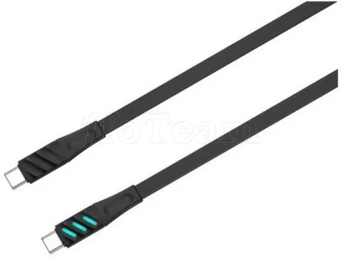 Photo de Câble Havit CB6254 USB-C 1m M/M 60W (Noir)