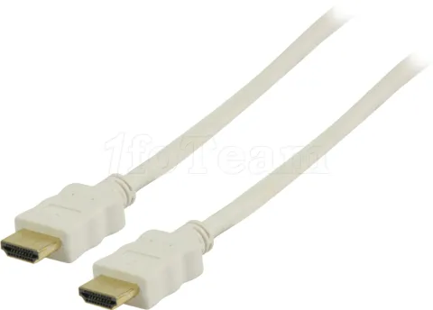 Photo de Cable HDMI 0,5m M/M (Blanc)