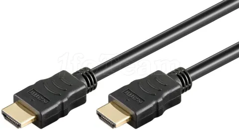 Photo de Câble HDMI 1.4 Goobay 2m M/M (Noir)