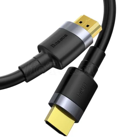 Photo de Câble HDMI 2.0 Baseus Cafule 1m M/M (Gris/Noir)