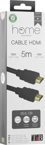 Photo de Câble HDMI 2.0 T'nB 5m M/M (Noir)