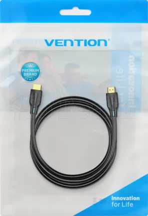 Photo de Câble HDMI 2.1 8K Vention M/M 3m (Noir)
