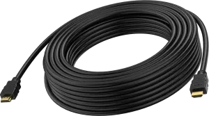 Photo de Câble HDMI 2.1 Vision 10m (Noir/Or)