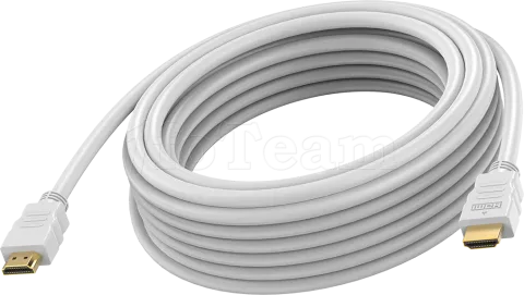 Photo de Câble HDMI 2.1 Vision 3m M/M (Blanc/Or)