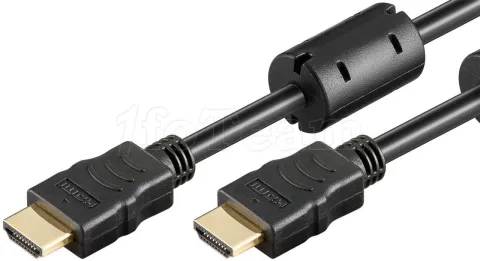 Photo de Câble HDMI Goobay 15m M/M avec ferrites (Noir)