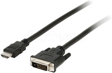 Photo de Cable HDMI Nedis vers DVI-D 2m M/M (Noir)