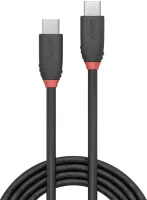 Photo de Câble Lindy Black Line USB 3.2 type C M/M 1m (Noir)