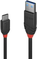 Photo de Cable Lindy USB 3.1 vers Type C 1m (Noir)