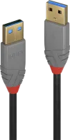 Photo de Cable Lindy USB 3.2 type A M/M 5m (Gris)