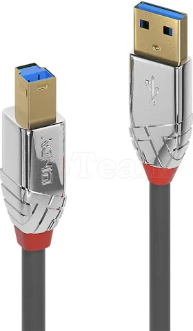 Photo de Cable Lindy USB 3.2 vers type B M/M 1m (Gris)