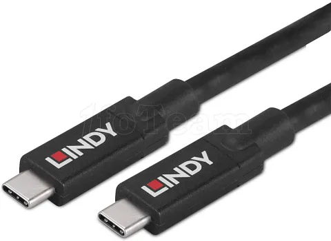 Photo de Cable Lindy USB 3.2 vers Type C M/M 10 GB/s 3m (Gris)