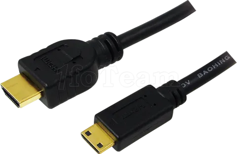 Photo de Cable LogiLink HDMI vers mini HDMI 1.5m M/M