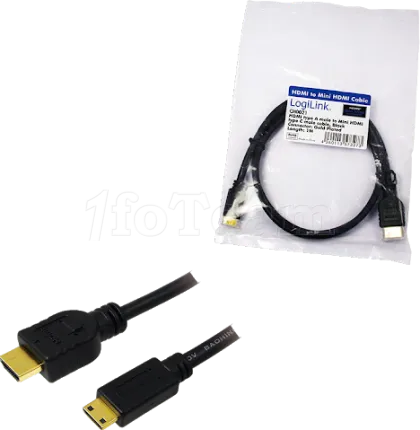 Photo de Cable LogiLink HDMI vers mini HDMI 1.5m M/M
