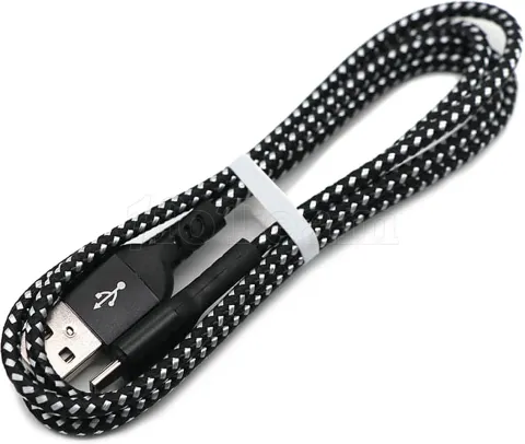 Photo de Câble Maclean Fast Charge USB 2.0 Type A/C 1m MM (Noir)