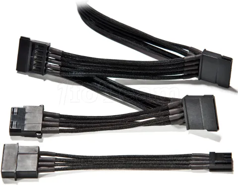 Photo de Cable Modulaire Be Quiet Multi CM-61050 - 3x S-ATA + 1x Molex (Noir)