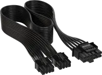 Photo de Cable modulaire Corsair 12VHPWR - 1x PCIe 12+4 pins (Noir)