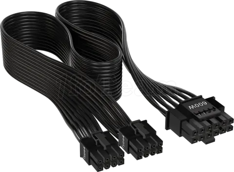 Photo de Cable modulaire Corsair 12VHPWR - 1x PCIe 12+4 pins (Noir)