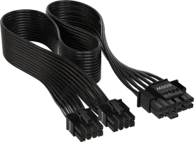 Photo de Cable modulaire Corsair 12VHPWR - 1x PCIe 12+4 pins (Noir)