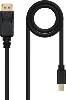 Photo de Cable Nanocable Mini DisplayPort vers DisplayPort M/M 2m (Noir)