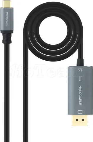 Photo de Cable Nanocable USB-C vers HDMI M/M 2m (Noir)