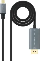 Photo de Cable Nanocable USB-C vers HDMI M/M 2m (Noir)